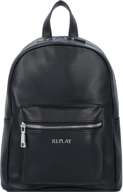 REPLAY Rugzak Backpack Black Zwart