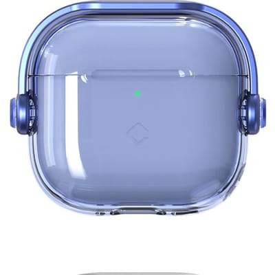 Coverzs TPU & PC clear case geschikt voor AirPods 3 - Doorzichtig beschermhoesje - Optimale bescherming