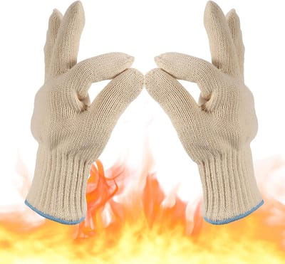 SnelShoppen - Hittebestendige Keukenhandschoenen - Ovenhandschoenen, Grillhandschoenen, Kookhandschoenen voor Binnen en Buiten, Bescherming tot 250°C,