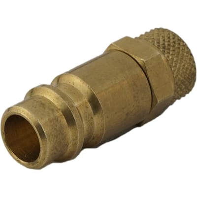 Messing DN 7.2 (Euro) Luchtkoppeling Insteeknippel 6x8 mm Push-On [2 Stuks]