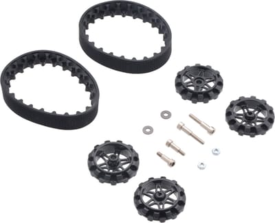 22T Track Set - Zwart Pololu 3030