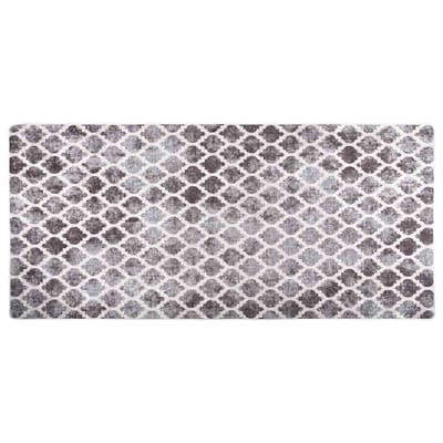 vidaXL - Vloerkleed - wasbaar - 80x300 - cm - meerkleurig
