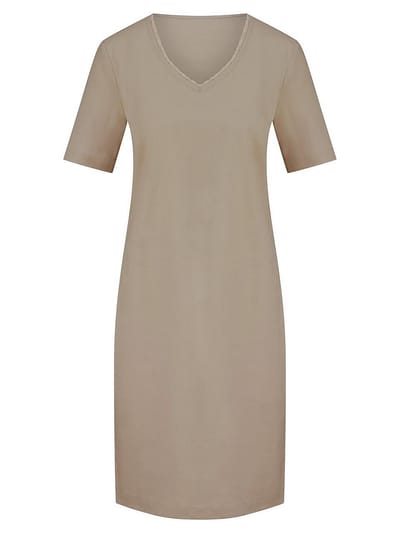 Jurk Van Peter Hahn beige