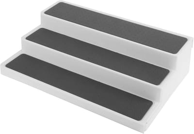 Kruidenrek 3 Niveaus - Kruidenorganizer Uitschuifbaar - Keuken Organiseren - Uitbreidbaar Tot 65 cm