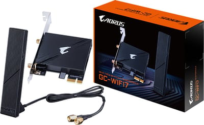GIGABYTE GC-WIFI7 netwerkkaart Intern WLAN / Bluetooth 5800 Mbit/s
