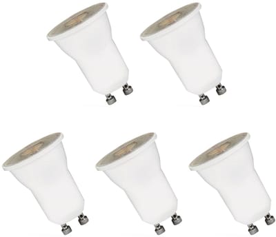 Spectrum LED Spot GU10 4W - 230V - 300 Lumen - 4000K Neutraal Wit - Natuurlijk Licht - Energiezuinig - 5 stuks