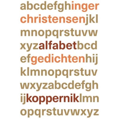 Alfabet - Inger Christensen