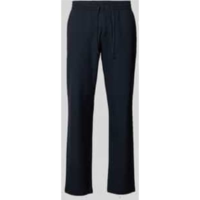 broek met rechte pijpen met viscose model 'ROBERT'