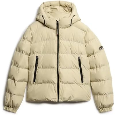 Superdry Hooded Sports Puffer Winterjas Dames - Maat XL (42)