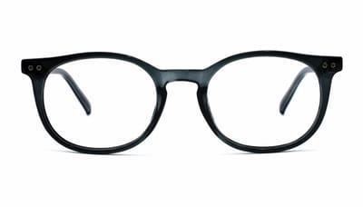 VERTEBRIL Gafa - Sterkte -0.50 - Kleur Midnight Blue - GEEN leesbril – Unisex bril voor veraf – Kleine pasvorm – Flexibele veren - Hoge kwaliteit min-glazen – Helder zicht op afstand - Myopie/bijziendheid - Inclusief etui en doekje