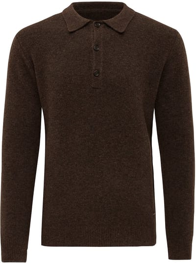 Tresanti FUSTINO | Big polo sweater Dark brown (TRKWJE128 - 402)