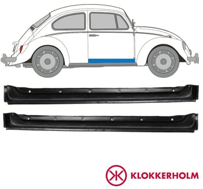 Reparatiepaneel voor deur voor Volkswagen Kaefer 1949- / Links + Rechts / Set