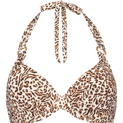CYELL - Maat 75C - Leopard Love bikinitop met voorgevormde cups en beugel - dames