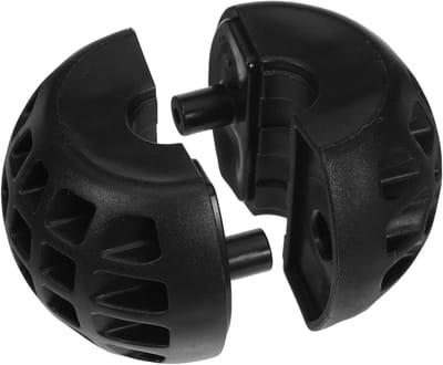 Slangstopper - Slanghaspel bumper - Slang organiseren - Verstelbare lengtecontrole - 6 x 6 x 45 cm - Zwart