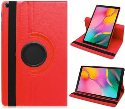 Tab S6 Lite Hoesje geschikt voor Samsung Galaxy Tab S6 Lite 10.4 Inch SM-P613, SM-P619, SM-P610, SM-P615 Hoes Draaibaar 360 Graden Case Smart Cover Stevig