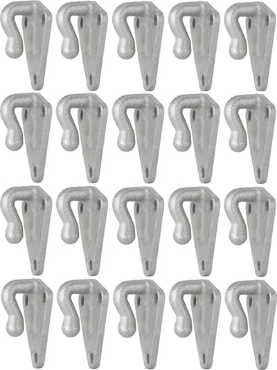 ProPlus Aanhangwagen touwhaak - metaal - 40 x 45 mm - 20 stuks