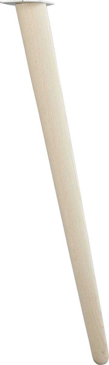Wovar Tafelpoot Hout Beuken | 72 cm | Per Stuk
