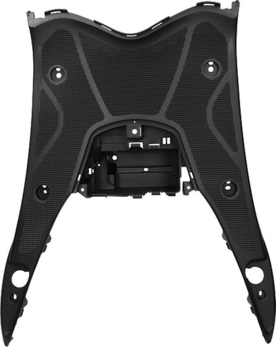 Treeplank zwart voor MBK Ovetto, Yamaha Neo's (Vanaf 2008)