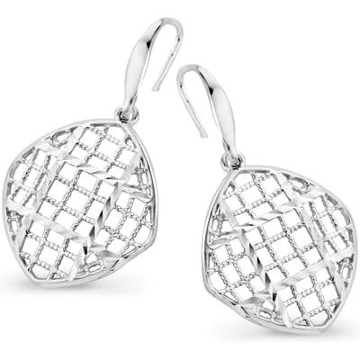 Orphelia 'Lilla' Dames 925 Sterling Zilveren Oorbellen - Zilver ZO-7190