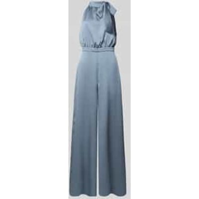 regular fit jumpsuit met sierstrik