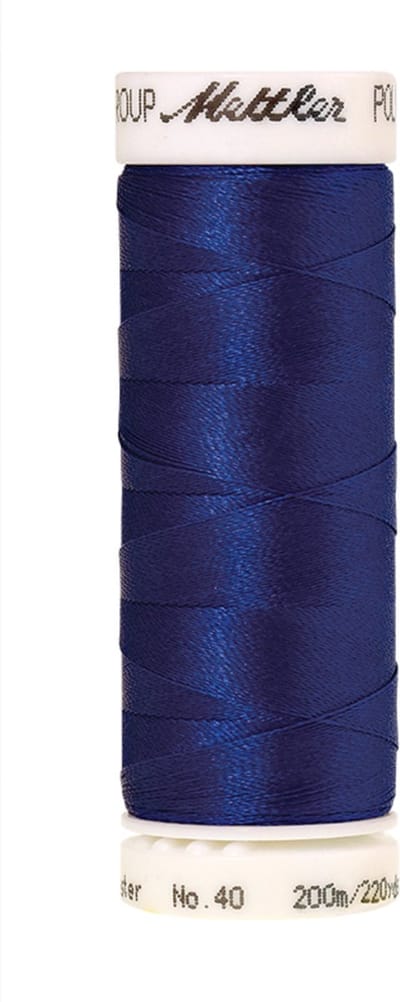Mettler borduurgaren - Blauw - Nr 3544 - Polysheen - 200 meter