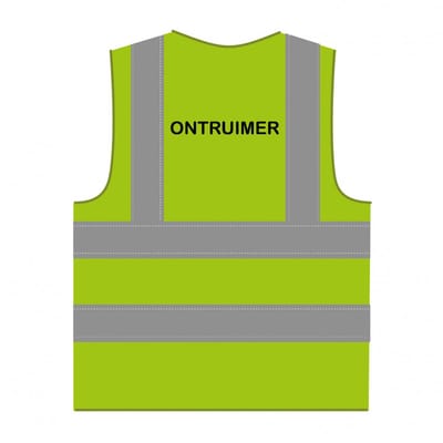 Ontruimer hesje RWS limoengroen