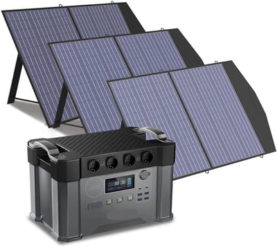 Draagbare Powerstation – Mobiele Accu – Noodstroom Generator – Camping Accu – 2000W Vermogen – 1500Wh Batterijcapaciteit