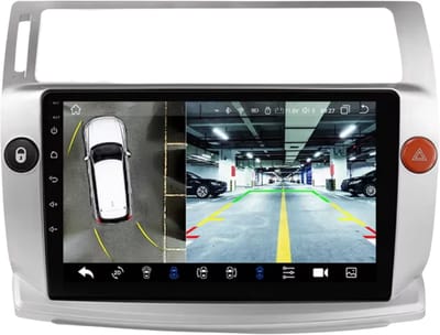 Autoradio met bluetooth - Carplay - Voor Citroen C4/ C-Triomphe/ C-Quatre (2004-2009) - Geschikt voor Apple en Android - Stereo - Navigatie - Navigatiesysteem auto
