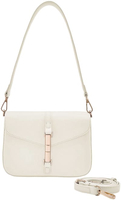 SEIDENFELT MANUFAKTUR schoudertas Loviisa Crossbody Bag Cloudy Beige crème