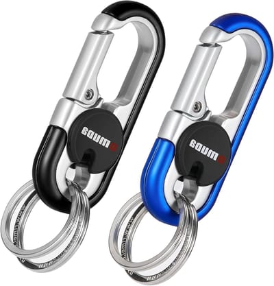 Persoonlijke Sleutelhanger voor Auto met Haak - Sleutelhanger voor Mannen, Kantoor en Thuis - Sleutelorganisatie en Accessoire