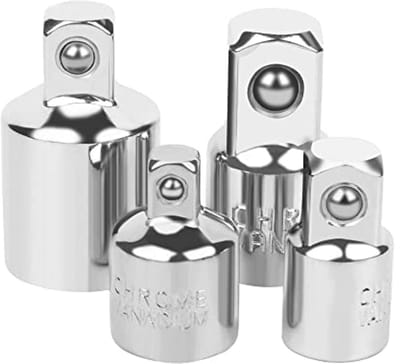 Socket Adapter Set 1/4" tot 1/2" - Reducer Set voor Autoreparaties en Thuisonderhoud