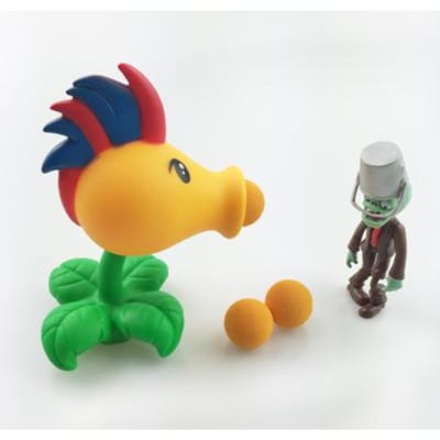 32stijlen Plants vs Zombies Erwtenwerper PVC Actiefiguur Model pvz Duurzaam Cadeaus Speelgoed Kinderen Hoge Kwaliteit Brinquedos Speelgoed lancering planten