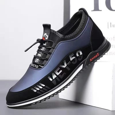 Zachte Heren Casual Schoenen Kwaliteit Casual Sneaker Mannelijk Comfortabel Leer Heren Hardloopschoenen Heren Rijschoenen Zapatillas De Hombre 39