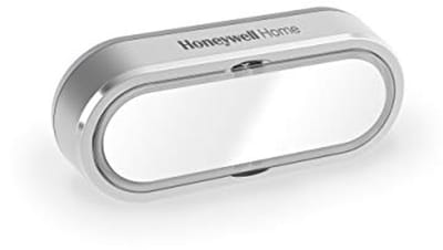 Draadloze Belknop met Naambord en LED Indicator – Horizontaal, Grijs