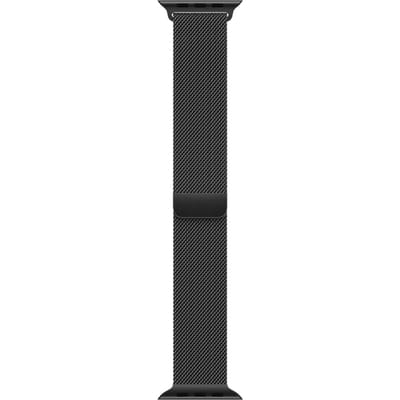 BlueBuilt Milanees Bandje Zwart voor Apple Watch 40/41/42 mm