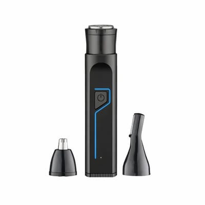 FuturiQ FTQ-TR277 3-in-1 Scheerapparaat – Neus-, Oor- en Baardtrimmer – Multifunctionele Draadloze Baard- en Gezichtsscheermachine voor Mannen - Inclusief FuturiQ Type-C Oplaadkabel