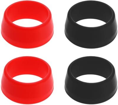 JHUBERS- Zadelpen Waterdicht - 4x Zadelpen Rubber Ring - Siliconen - Antislip - Hoge Compatibiliteit - Diameter 25-30mm - Zadelpenhoes