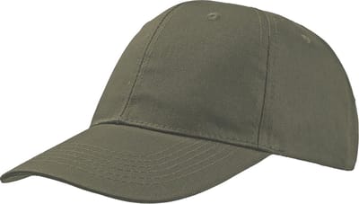 Atlantis Start 6 Paneel Baseball Cap (Olijf)