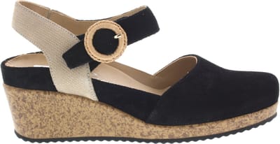 Dames Sandalen Durea 5919-565-1007 Zwart - Maat 4½