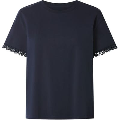 ESMARA Dames T-shirt (Marineblauw, XS (32/34))