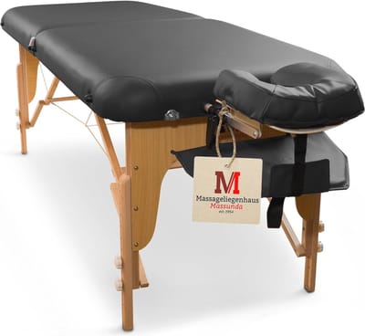 Comfort Deluxe Massagestoel - Inklapbaar, Extra Breed en Verstelbaar - Hoogwaardige Behandelingsligstoel voor Professioneel Gebruik