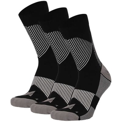 Morethansocks - Sport compressie quarter sokken - 3-Pak - Unisex - Compressie sokken - Compressiesokken hardlopen - Halfhoge compressiesokken