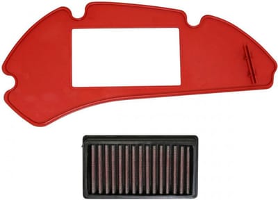 malossi luchtfilter voor honda 125 dylan scooter 2001 tot 2006 1415333 nieuw