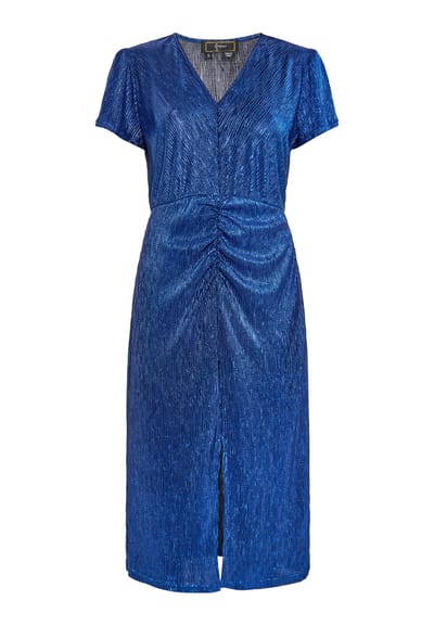 Faina Jurk Dames blauw