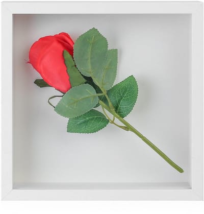 Dailygoody - 3D-fotolijst - Diepe fotolijst - Vullen met herinneringen - 20 x 20 cm - Voor medailles en geschenken - Stijlvolle woondecoratie