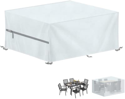 Unyqoos® Tuintafel Beschermhoes voor Optimale Weerbestendigheid en , 170 x 110 x 75 cm