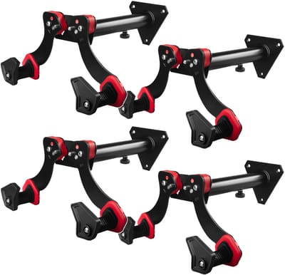 Maclean MC-449 - Set van 4 Fiets muurbeugel - Fietshouder - max. draagvermogen 30 kg