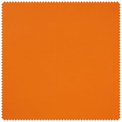 Katoenen single jersey "Uni" - Oranje