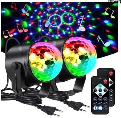 Discolamp Kinderen - Discobal - Feestverlichting met Afstandsbediening - Party
