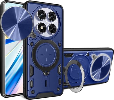 Hoesje geschikt voor Xiaomi Redmi Note 14 Pro 5G / Xiaomi Poco X7 - Techsuit CamGuard Pro Back Cover - Blauw